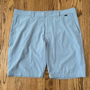 Men’s Travis Mathew Beck Short 9.5in Blue Size 38